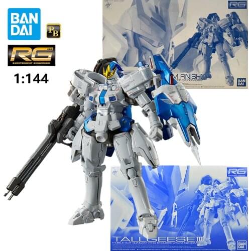 Originele Bandai PB RG 1/144 Wing Endless Waltz OZ-00MS2B Tallgeese3 Titanium Finish Mobile suit gundam Modificatie Speelgoed