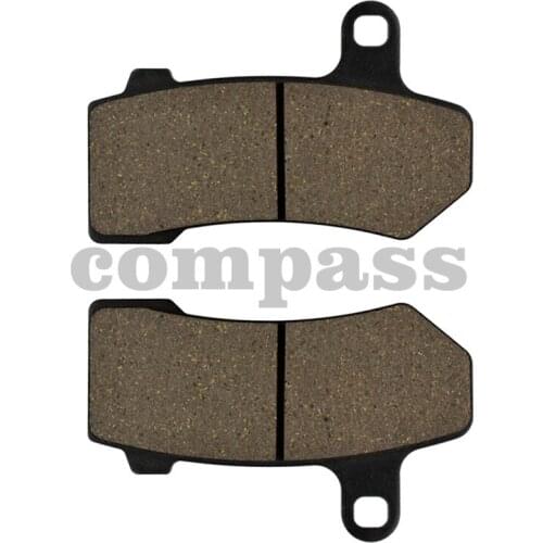 Motorcycle Front and Rear Brake Pads for Harley FLHTK Electra Glide Ultra Ltd 2010-2013 VRSCR Street Rod 06-07