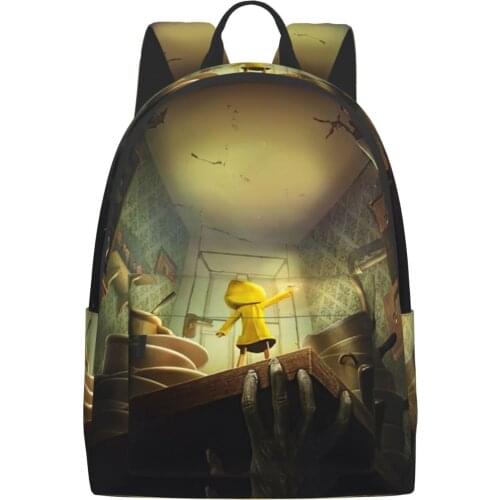 Game Little Nightmare Girl backpack boy computer backpack man backpack woman backpack