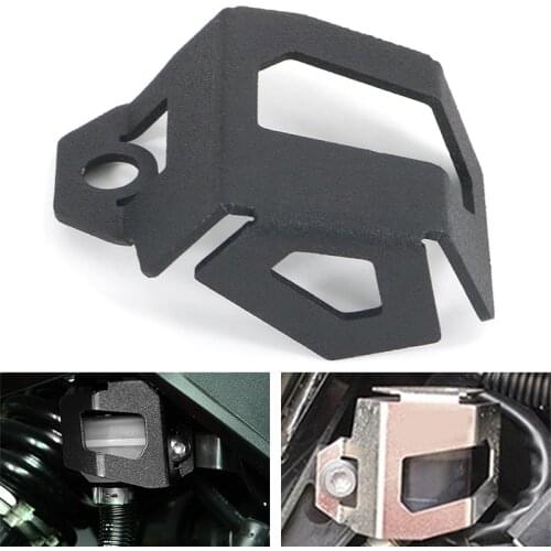 Motorcycle Rear Brake Reservoir Guard Fit For BMW F750GS F850GS 2018 2019 2020 Rear Brake Fluid Reservoir Cover Protector