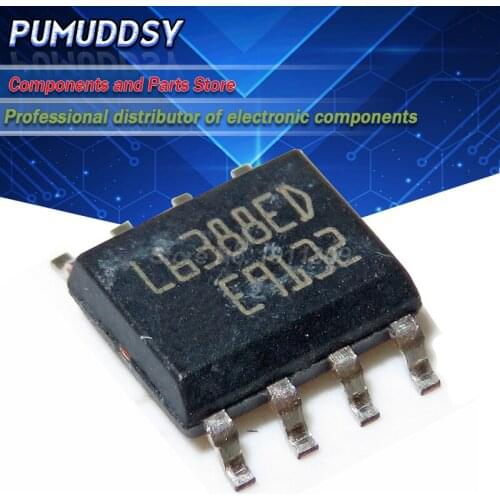 10PCS L6388ED SOP-8 L6388E L6388 SOP8 L6388ED013TR SOP L6388D