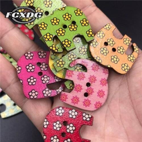 30pcs/lot Elephant Shape Decorative Buttons for Crafts Sewing Supplies and Accessories Buttons Decorative Scrapbooking Buttons