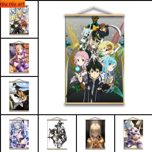 5D DIY Sword Art Online Animation Full Diamond Embroidery Diamond Painting Diamond Mosaic Cross Stitch Kits Room Decor