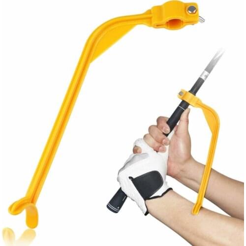 Brand New Golf Training Aids Swing Guide Training Corrector Trainer Gesture Aid Wrist Arm Control Solid Fashion Hot 2019