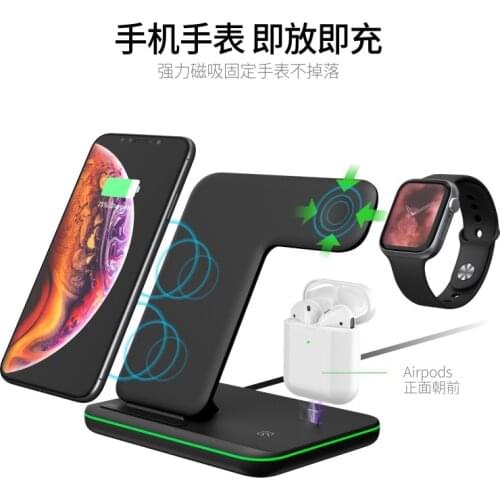 Triad wireless charger 15W quickly apply for iphone 12 11 XR XS watches headset mobile wireless charger for huawei mate 40pro