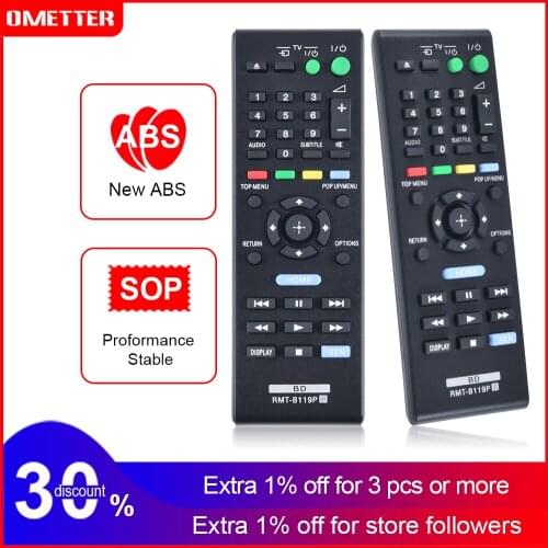 For Sony Blu-ray DVD player brand new remote control RMT-B119P RMT-B118P BDP-BX39 BDP-BX110 BDP-BX510 BDPS1100 BDP-S1100