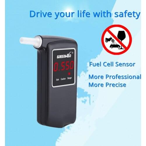 GREENWON Prefessional High Accuracy Electrochemistry Digital Breath Alcohol Tester Breathalyzer