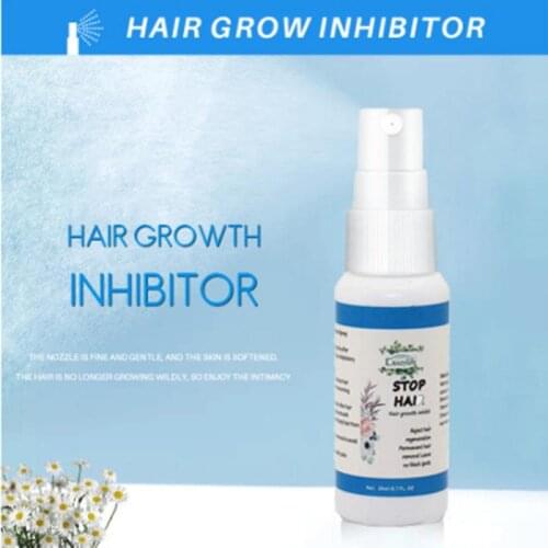 Hair Growth Inhibitor Hair Removal Spray Inhibit Hair Growth Body Legs Armpit Painless Natural Non-Irritating Body Beauty TSLM1