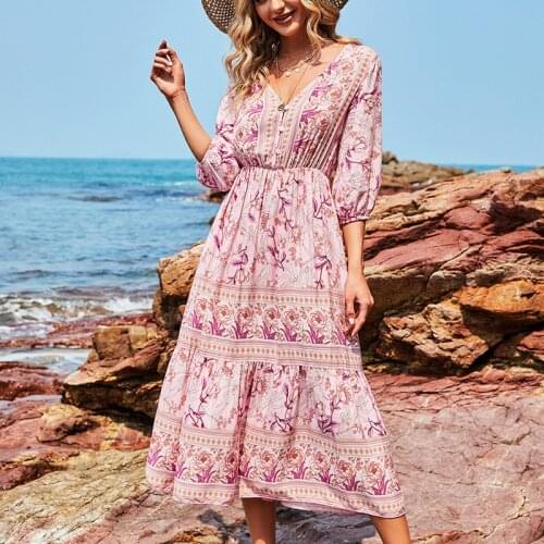 JOLOUN Summer Chiffon Dresses