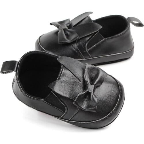 Sweet Infants Crib Shoes Sneakers First Walker Baby Shoes Baby Moccasins Newborn Shoes PU Leather Baby Girl Shoes