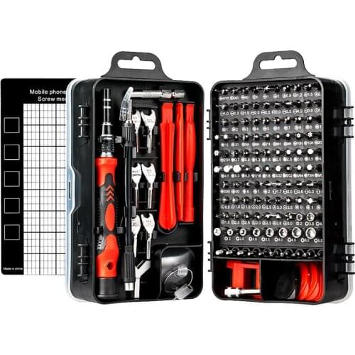 135 In 1 Magnetic Screwdriver Set Hex Torx Screw Bits Kit Precision Electrical Screwdrivers Wrench Phone Computer Repair Tools