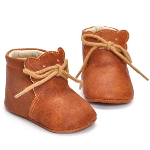 2019 The New Hot Selling Soft Sole Ankle Leather Baby Infant Toddler Boys Girls Shoes Prewalker Baby Casual Shoes