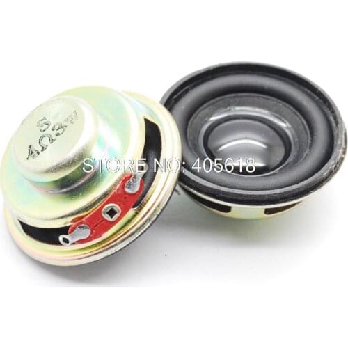 Wholesale!! 50pcs Electric Speaker high quality moving coil 4R rubber edge horn Mini speakers Passive Components