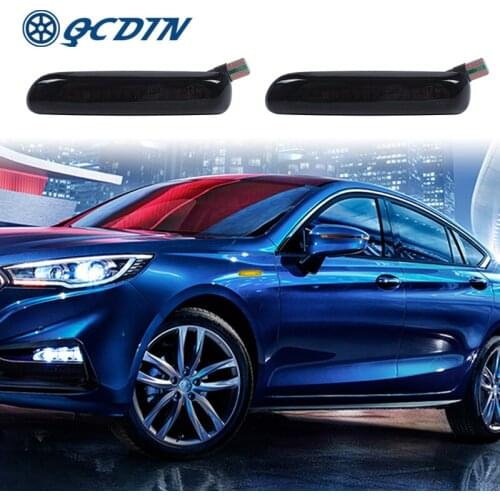 QCDIN For BMW E46 Limo Touring Coupe LED Side Marker Light Turn Signal Light Side Signal Light For 3 Series BMW E46 Cabriolet