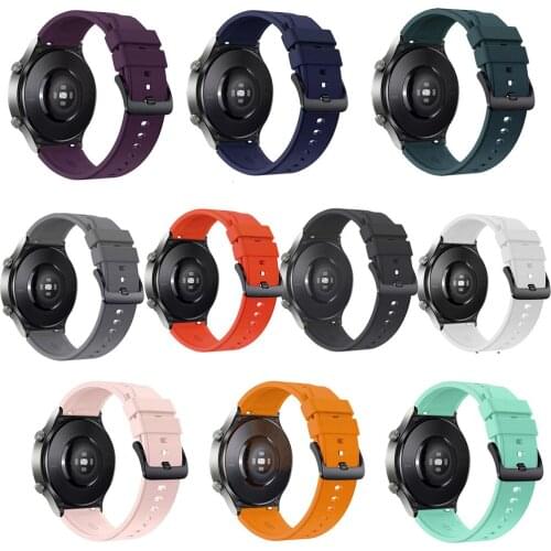 For Huawei Watch Gt 2 Pro Sport 22mm Official Silicon Band Watchband For Huawei Watch 3/Watch3 Pro Replacement Bracelet
