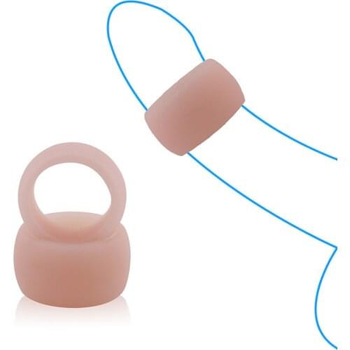 EXVOID 2PCS Penis Ring Foreskin Correction Delay Ejaculation Sex Toys for Men Erection Elastic Cock Silicone Ring Erotic Sextoys