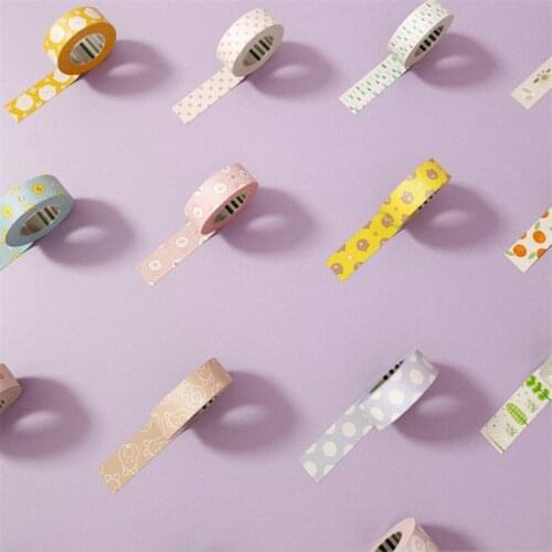 Texture series self-adhesive printing paper label supermarket commodity price tag thermal paper high quality cute cartoon