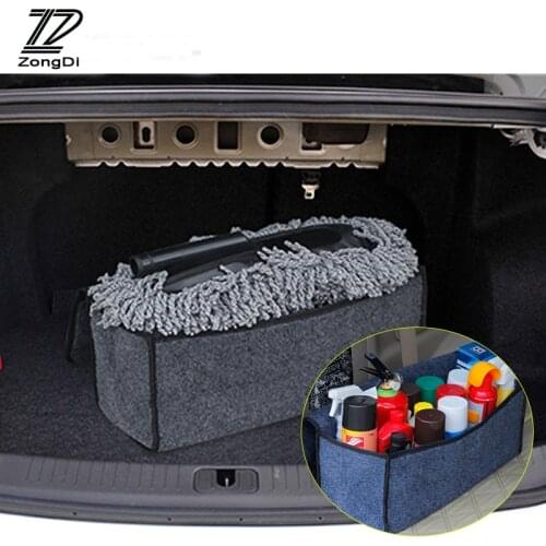 ZD Car Seat Back Trunk Box Bag Storage Organizer Holder For VW polo passat b5 b6 Mazda 3 6 cx-5 Toyota corolla Ford focus 2