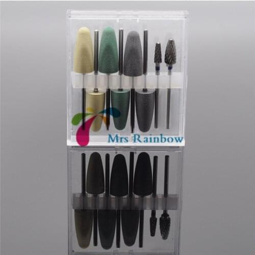 8Pcs/Set Dentist Resin Base Acrylic Polishing Burs Teeth Drill Polisher Rotary for Teeth Whitening Polishing Remove Stain Tool