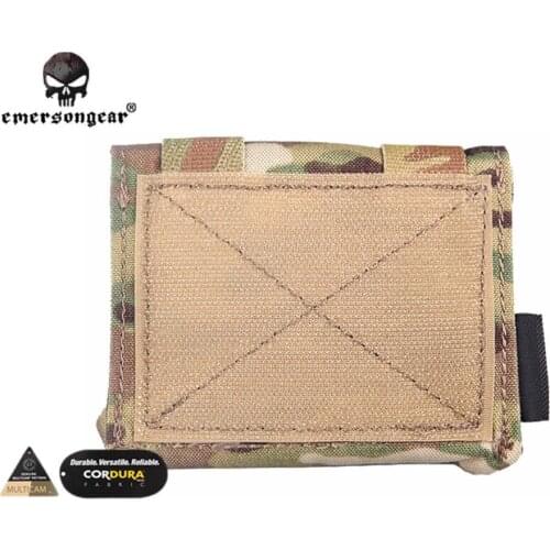 EMERSON Helmet Cover Removable Gear Pouch Airsoft Combat Helmet Bag EM9339