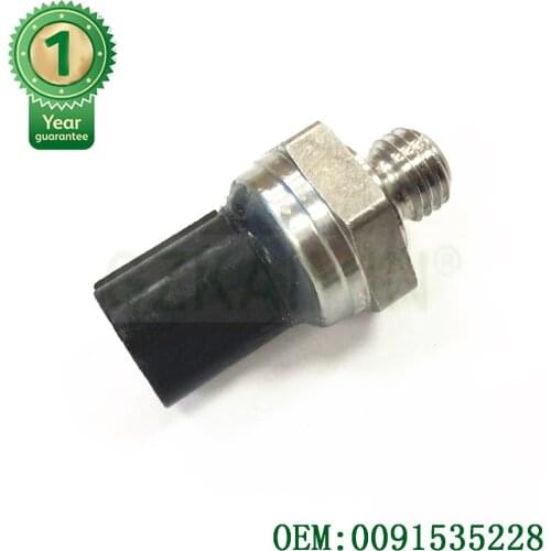 OEM A0091535228 0091535228 Fuel Rail Pressure Sensor For Mercedes Benz C 250 W205 2015 RHD
