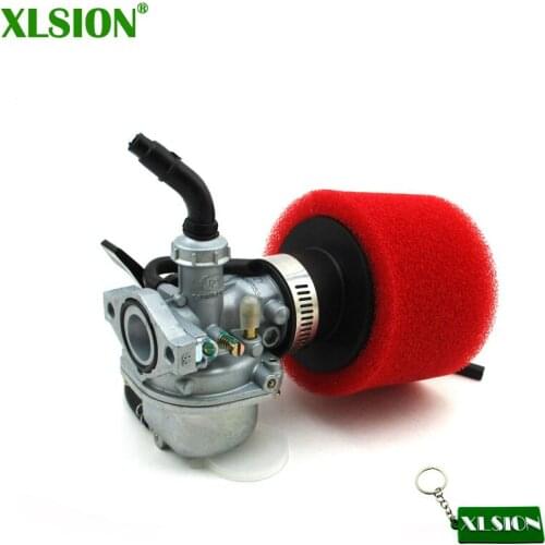 XLSION PZ19 Carburetor With 35mm Air Filter For 50cc 70cc 90cc 110cc ATV Quad Go Kart Pit Dirt Bike