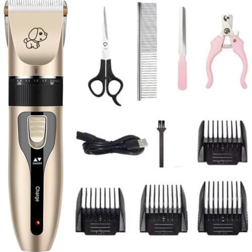 Pet Dog Hair Trimmer Electrical Set Cat Dog Hair Clippers Grooming Clippers Cat Haircut Machine Shaver Electric Scissor Clipper