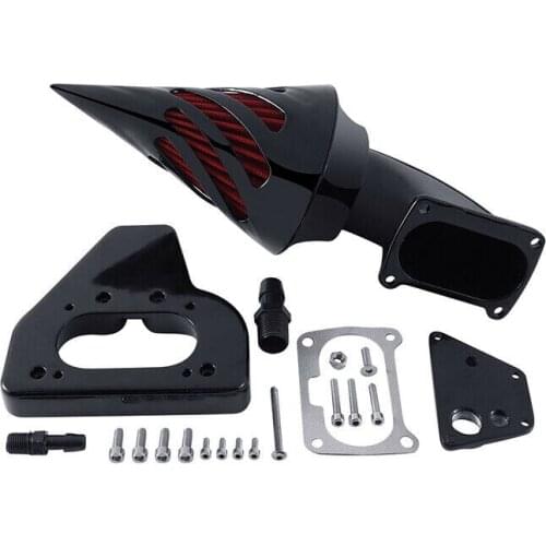 Motorcycle Aluminum Spike Air Cleaner Kits Intake Air Filter For Honda VTX 1800 2002-2009 2008
