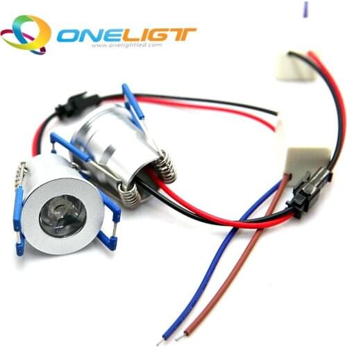 ONELIGHT 3W Mini led cabinet light AC85-265V mini led spot downlight include led drive CE ROHS ceiling lamp mini light