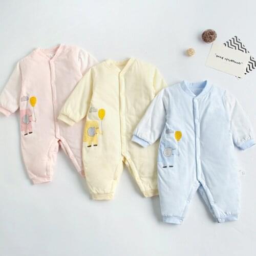Autumn Winter Newborn Baby Clothes Rompers For Baby Girls Boys Jumpsuit Children Overalls For Baby Kids Costume Infant Clothing