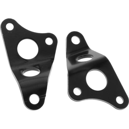 Front Motor Engine Mounts Stays for Yamaha YFZ450, YFZ 450, 2004-2013, 5D3-21316-01-00, 5D3-21317-01-00, Replacement 2x