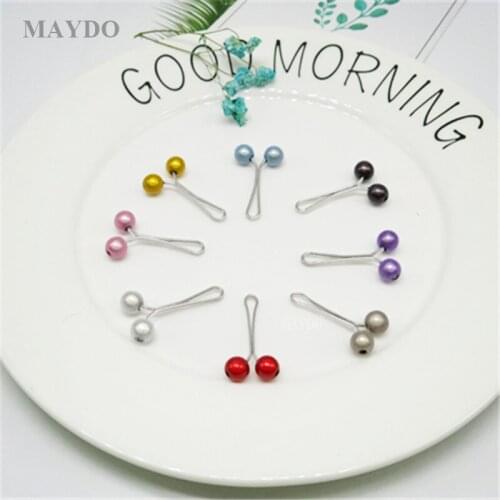 SP141 Headscarf Shawl Scarf Lady Muslim Scarf Hijab Clips Pearl Scarf Brooch Pin