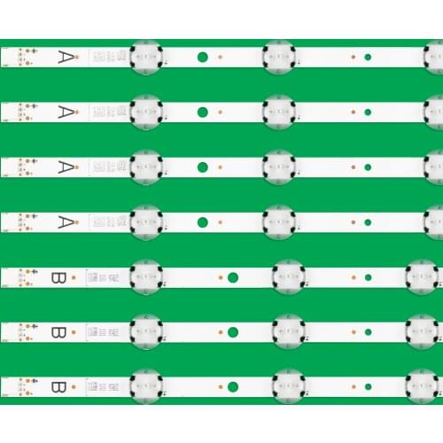 LED Backlight Strip For VESTEL 55" UHD DRT A/B-Type REV01 1set=7pcs(4A+3B)
