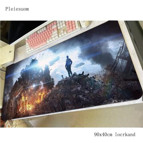 Titanfall mouse pad gamer best mousepad 900x400x4mm rubber desk mat Adorable gaming accessories pc game keyboard mats oversized