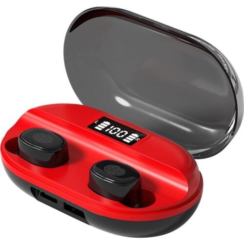 TWS01 Wireless Earpiece Bluetooth 5.1 Earphones sport Earbuds Headset With Mic For smart Phone Xiaomi Samsung Huawei LG