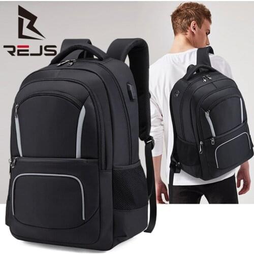 Large Capacity Backpack Men 17 Inch Laptop Backpacks with Charging Usb Anti Theft Travel Bag School Mochila Rucksack