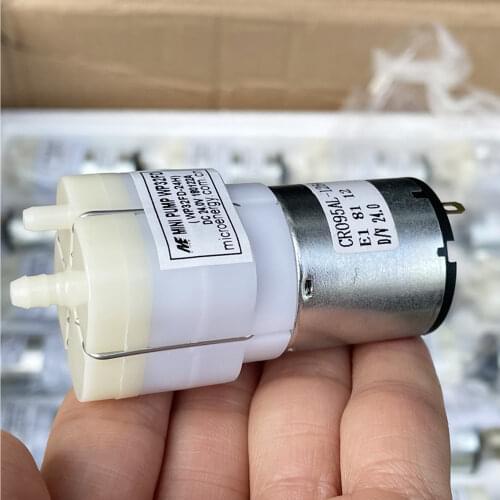 Micro Vacuum Pump 528 Electric Air Pump Large Volume Air Pump Mini 32mm*32mm Square Air Pump DIY Aquarium Fish Tank DC 3V 12V