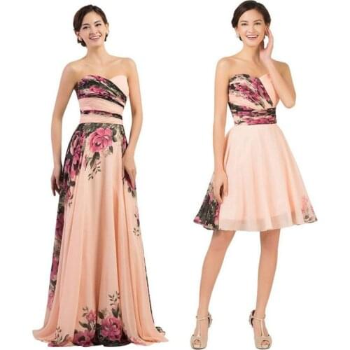 Meihuida High Quality Fashion Womens Floral Evening Party Ball Prom Skirts Gown Newly Formal Cocktail Wedding Girls Long Skirts