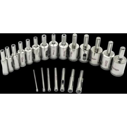 1pc 100mm 105mm 110mm 115mm 120mm 125mm 130mm 135mm 140mm 145mm Diamond Coated Core Drill Bit Hole Saw Glass Tile Granite Marble