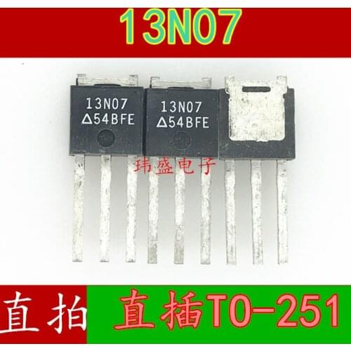 10pcs 13N07 CED13N07 MOS 11A/70V TO-251