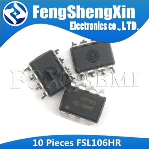 10PCS FSL106HR DIP8 FSL106 DIP FSL106MR DIP-8 Power Switch IC