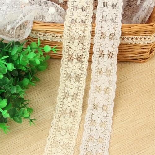 91CM Cotton promotion HHonice H303 3.7CM Cotton Lace Trim Handmade Patchwork Ribbon Sewing Supplies Crafts