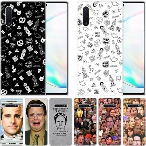 The office tv show Remarkable Silicone Case for Samsung Galaxy Note 10 Pro 9 8 5 M30S M40 S10E S10 5G S9 S8 Plus S7 S6 Edge S5
