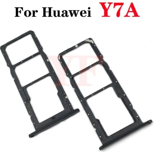 Sim Tray Holder For Huawei Y7A P Smart 2021 / Y9A SIM Card Tray Slot Holder Adapter Socket