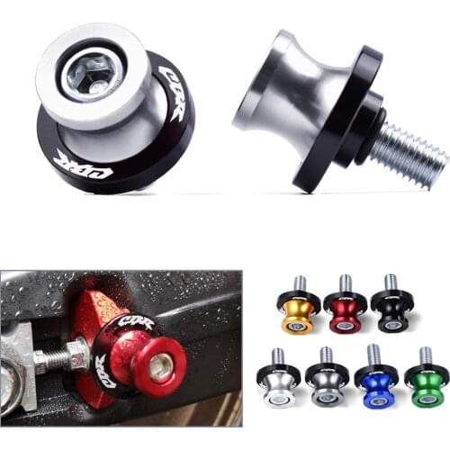 For Honda CBR 600 250R CBR 600 900 1000 RR CBR 600 F2 F3 F4 F4i 500R Motorcycle Swingarm Spools Stand Screws Slider Accessories
