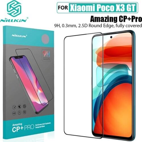 For Xiaomi Poco X3 GT Tempered Glass Film Nillkin CP+ PRO H /H+Pro 9H Safety Screen Protector For Xiaomi Poco X3 GT Glass