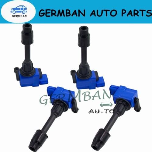 4pcs Ignition coil MCP-3350 22448-91F00 2244891F00 SR20DET for Nissan 200SX 2.0L SR20DE Turbo X-Trail GT PNT30 S14