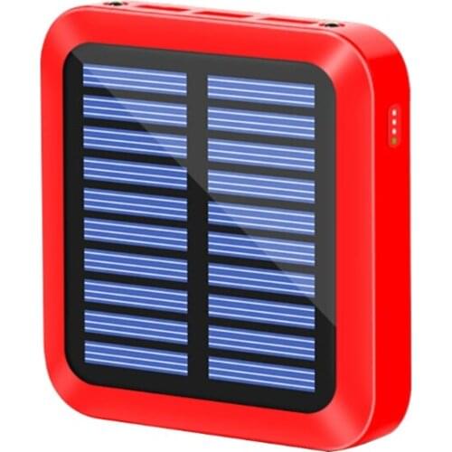 Mini Portable Solar Power Bank 10000 MAh Small Convenient Mobile Power for Phone