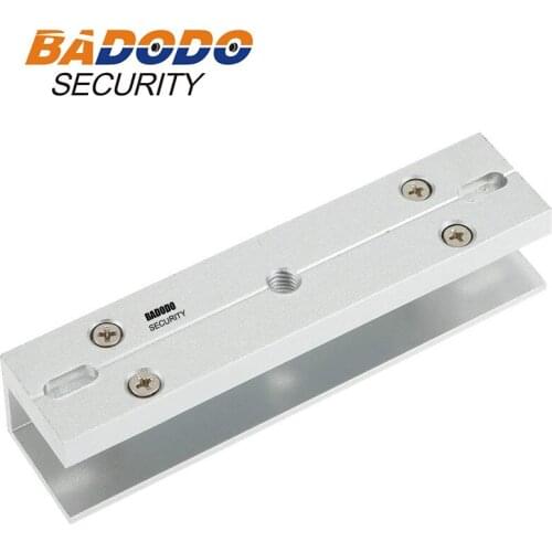 BADODO U Style Mounting Bracket Stent for 180KG 350lbs Aluminium Alloy Door Magnetic Electromagnetic Lock of Access Control
