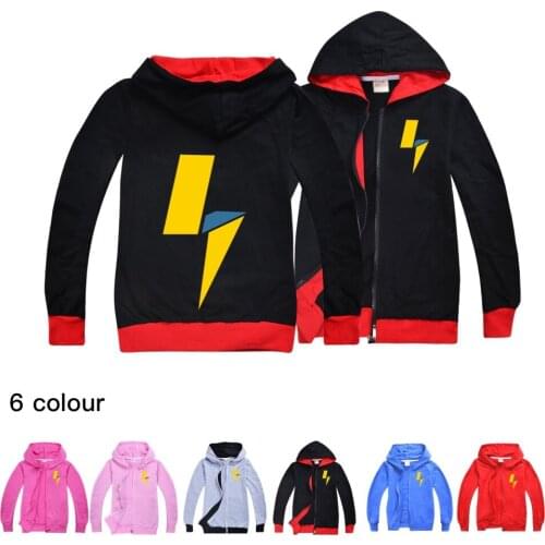 Cartoon childrens clothes, fashion sportswear, new spring and autumn clothes, childrens zipper cotton jacket, jogging clothes